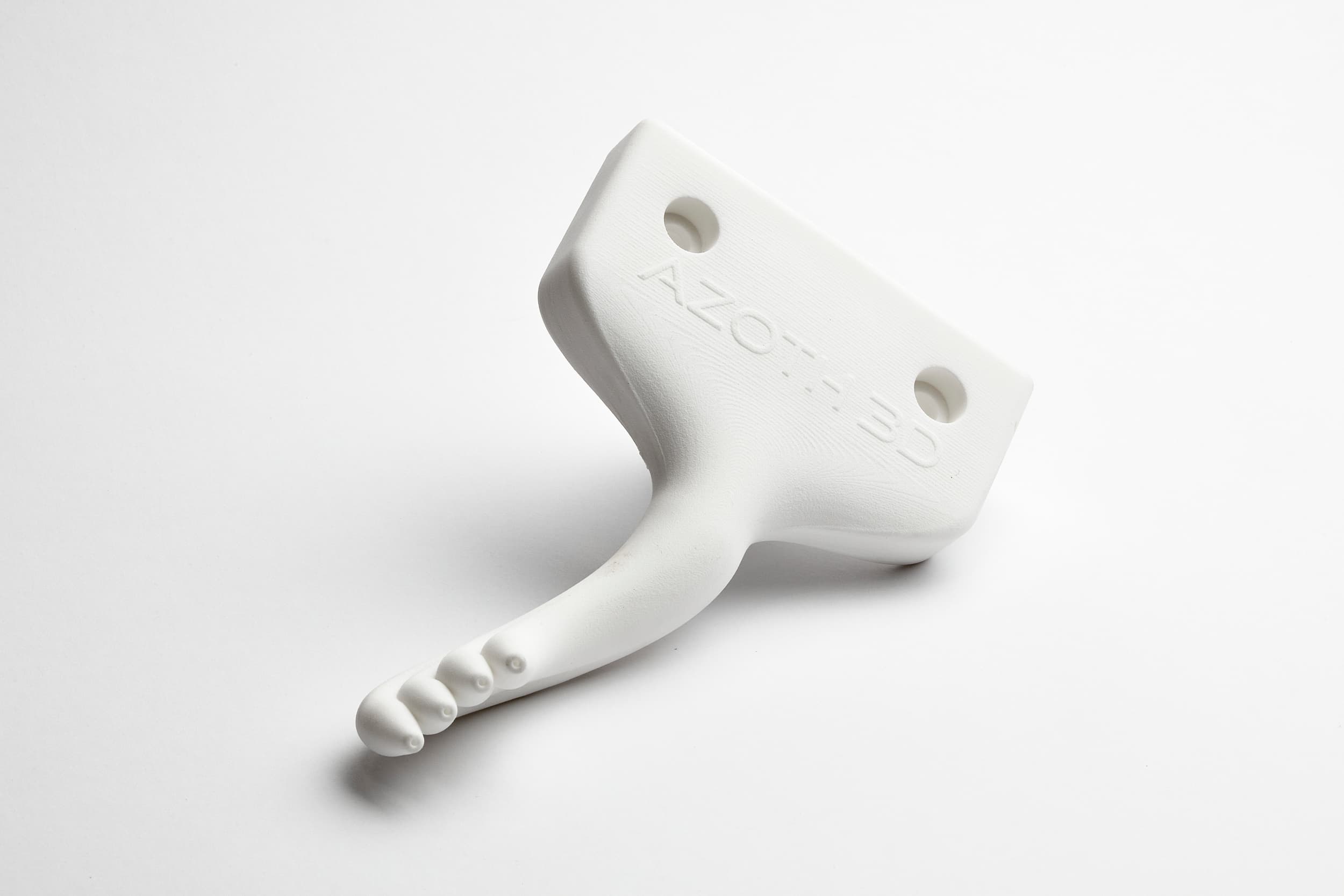 Polymer 3D-printed air nozzle