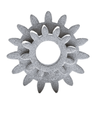 LMM-printed gear