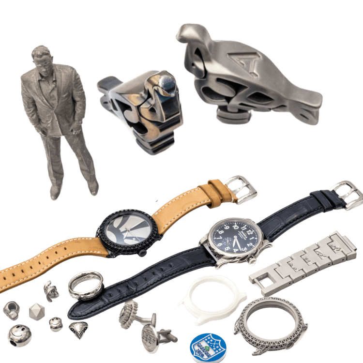 Metal watch case